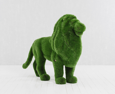 Standing lion