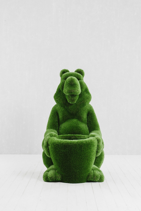 Bear with basket